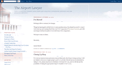 Desktop Screenshot of airportlaw.blogspot.com