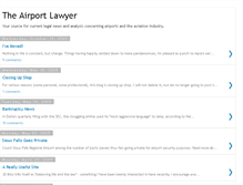 Tablet Screenshot of airportlaw.blogspot.com