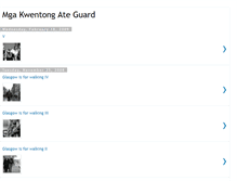 Tablet Screenshot of manong-guard.blogspot.com