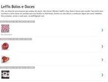 Tablet Screenshot of leffisdoces.blogspot.com