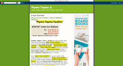 Desktop Screenshot of piyanotasima.blogspot.com