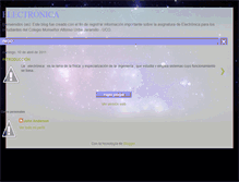 Tablet Screenshot of electronica-uco.blogspot.com