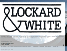 Tablet Screenshot of lockardandwhite.blogspot.com