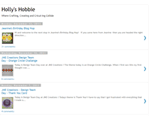Tablet Screenshot of hollys-hobbie.blogspot.com