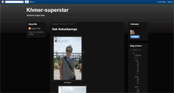 Desktop Screenshot of khmer-superstar.blogspot.com