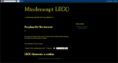 Desktop Screenshot of mindennapilego.blogspot.com