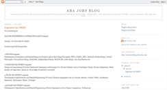 Desktop Screenshot of abajobs.blogspot.com