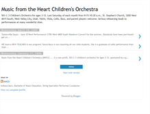 Tablet Screenshot of musicfromtheheartco.blogspot.com