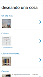 Mobile Screenshot of deseandounacosa.blogspot.com