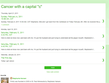 Tablet Screenshot of cancerwithacapitalc.blogspot.com