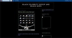 Desktop Screenshot of blackcelebritygossip3.blogspot.com