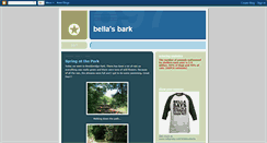 Desktop Screenshot of bellasbark.blogspot.com