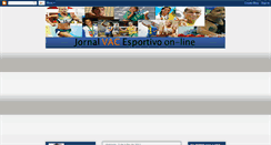Desktop Screenshot of jornalvacesportivoon-line.blogspot.com