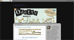 Desktop Screenshot of odettebijoux.blogspot.com