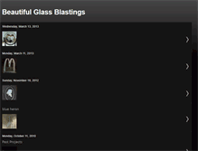 Tablet Screenshot of beautifulglassblastings.blogspot.com