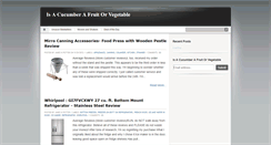 Desktop Screenshot of isacucumberafruitorvegetable.blogspot.com