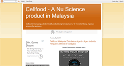 Desktop Screenshot of cellfood-malaysia.blogspot.com