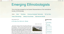Desktop Screenshot of emerging-ethnobiologists.blogspot.com