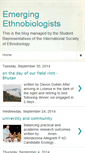 Mobile Screenshot of emerging-ethnobiologists.blogspot.com