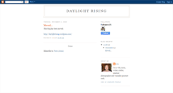 Desktop Screenshot of daylightrising.blogspot.com