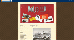 Desktop Screenshot of dodge440.blogspot.com