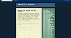 Desktop Screenshot of channel0414.blogspot.com