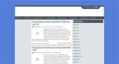 Desktop Screenshot of novedades-tecnologia-gadgets.blogspot.com