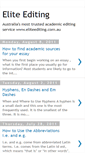 Mobile Screenshot of eliteediting.blogspot.com
