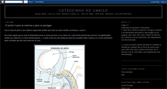 Desktop Screenshot of cotaonoumbigo.blogspot.com