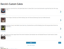 Tablet Screenshot of darciescustomcakes.blogspot.com