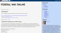 Desktop Screenshot of federalwayonline.blogspot.com