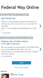 Mobile Screenshot of federalwayonline.blogspot.com