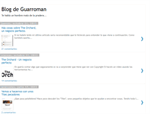 Tablet Screenshot of guarroman.blogspot.com