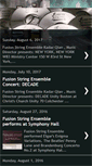 Mobile Screenshot of fusionstringensemble.blogspot.com