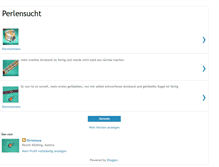 Tablet Screenshot of perlensucht.blogspot.com