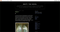 Desktop Screenshot of drift-the-novel.blogspot.com