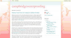 Desktop Screenshot of campbridgewaterproofing.blogspot.com