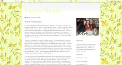 Desktop Screenshot of fearlesswonder.blogspot.com