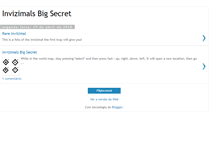 Tablet Screenshot of invizimalsbs.blogspot.com