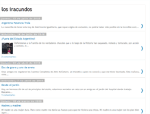 Tablet Screenshot of los-iracundos.blogspot.com