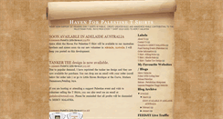 Desktop Screenshot of havenforpalestine.blogspot.com