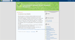 Desktop Screenshot of concesionarioarroyo.blogspot.com