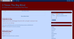 Desktop Screenshot of 3timesthebigblind.blogspot.com