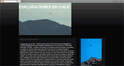 Desktop Screenshot of exploracionchile.blogspot.com