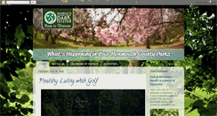 Desktop Screenshot of monmouthcountyparksystem.blogspot.com