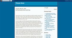 Desktop Screenshot of fitnesspress.blogspot.com