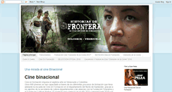 Desktop Screenshot of cineenformacion.blogspot.com