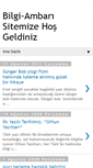 Mobile Screenshot of bilgi-ambari.blogspot.com