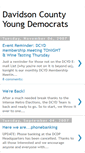 Mobile Screenshot of davidsoncountyyoungdemocrats.blogspot.com