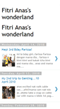 Mobile Screenshot of fitrianas.blogspot.com